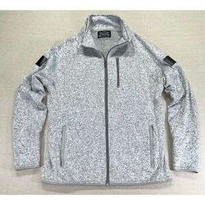 Grunt Style Men's Large Full Zip Better Sweater Fleece Jacket Standard Issue
